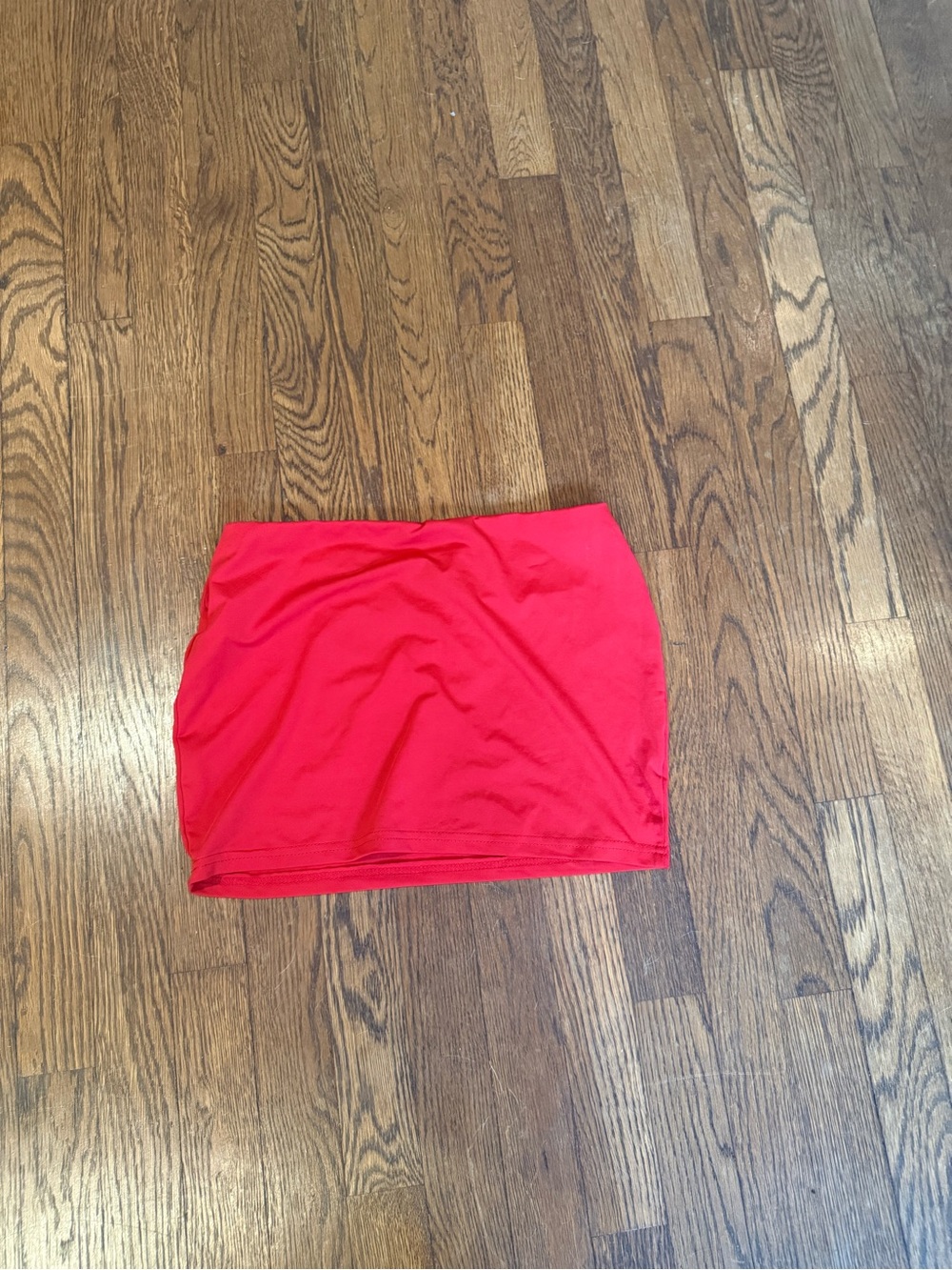 SHEIN Red Mini Skirt
